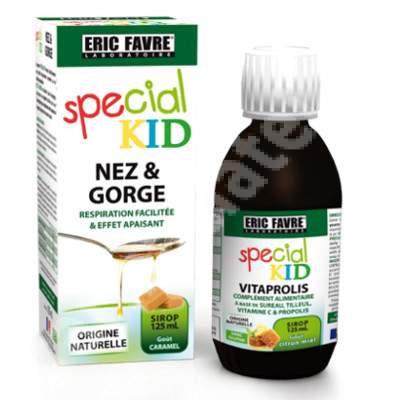 Special Kid Nas si gat sirop, 125 ml, Laboratoarele Eric Favre Paris