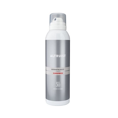 Spray invizibil hipoalergenic protectie solara Dermatologist Sunscreen, SPF30, 200 ml, Altruist