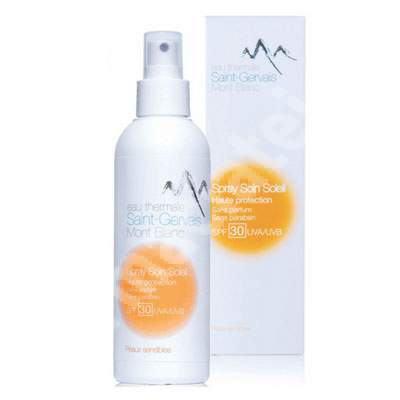 Spray protectie solara SPF30 Mont Blanc, 200 ml, Lab Saint-Gervais