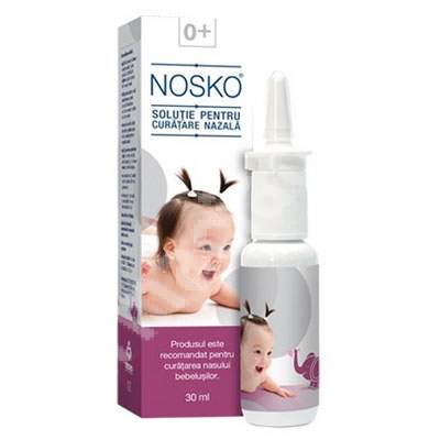 Spray solutie pentru curatare nazala, 30 ml, Nosko