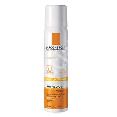 Spray ultra-lejer invizibil pentru fata Anthelios SPF 50, 75 ml, La Roche-Posay