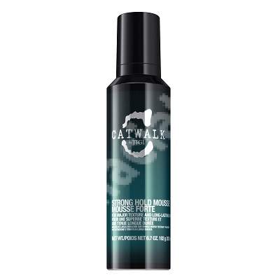 Spuma Catwalk Row Strong Hold Mousse, 200 ml, Tigi