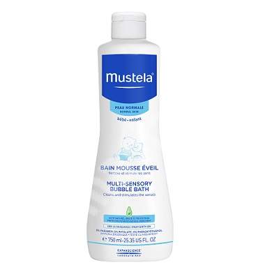 Spuma de baie energizanta, 750 ml, Mustela