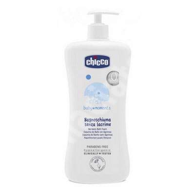 Spuma de baie fara lacrimi Baby Moments, 750 ml, 02838, Chicco