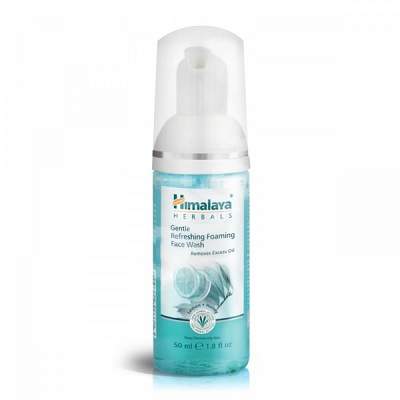 Spuma Gentle Refreshing pentru curatarea delicata a fetei, 50 ml, Himalaya