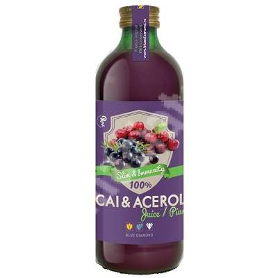 Suc de Acai si Acerola, 500 ml, Blue Diamond