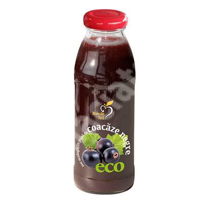 Suc Eco cu pulpa de coacaze negre, 300 ml, Dacia Plant