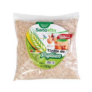 Tarate de Psyllium, 150 g, Sanovita