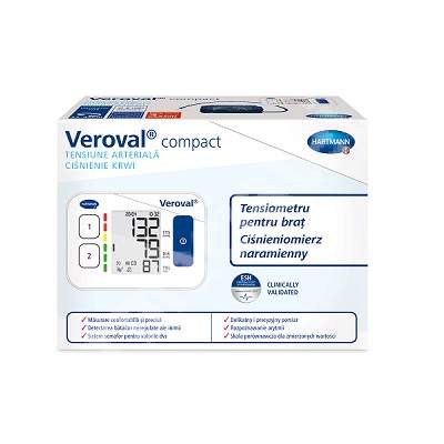 Tensiometru digital de brat Veroval compact (925424), Hartmann