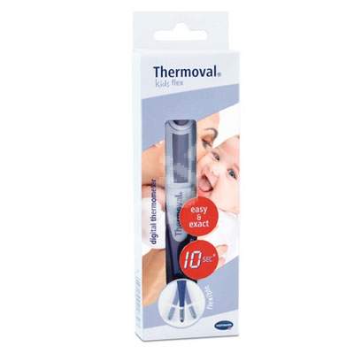 Termometru digital cu timp scurt de masurare si cap flexibil Thermoval Kids Flex (925053), Hartmann