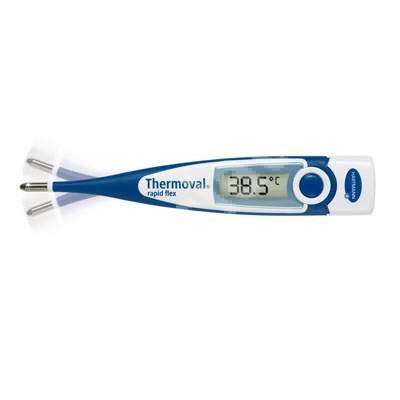 Termometru digital cu timp scurt de masurare si cap flexibil Thermoval rapid flex, Hartmann