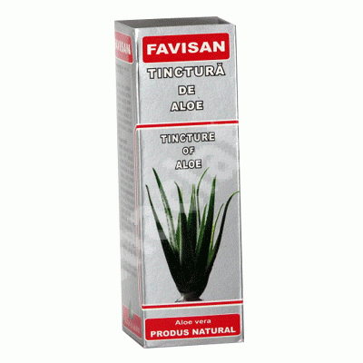 Tinctura de aloe, 50 ml, Favisan