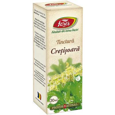 Tinctura de Cretisoara, 30 ml, Fares