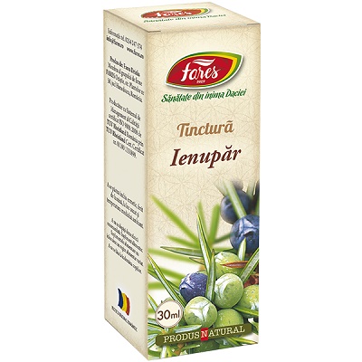 Tinctura de Ienupar, 30 ml, Fares