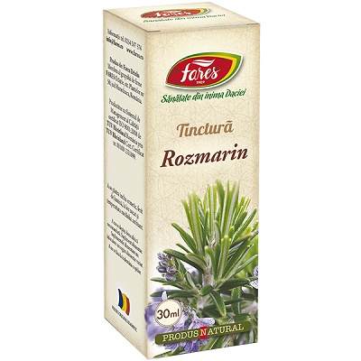 Tinctura de Rozmarin, 30 ml, Fares