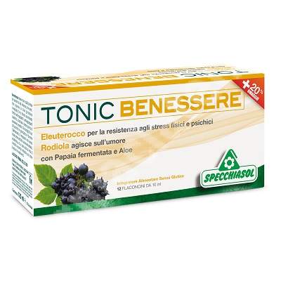 Tonic recuperare, 12 flacoane, Specchiasol