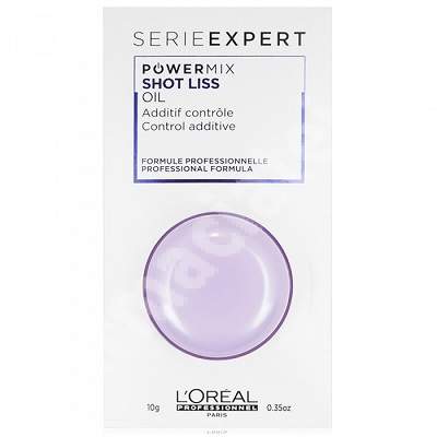 Tratament extrem de concentrat Serie Expert PowerMix Shot Liss, 10 g, Loreal Professionnel 