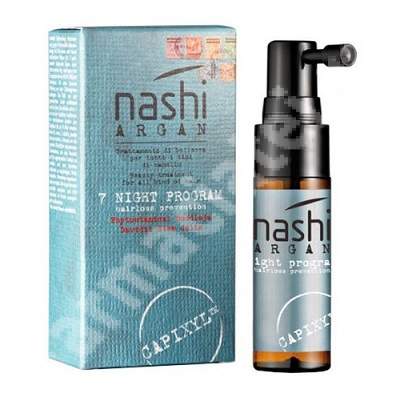 Tratament impotriva caderii parului 7 nopti Argan Capixyl Nashi, 20 ml, Landoll