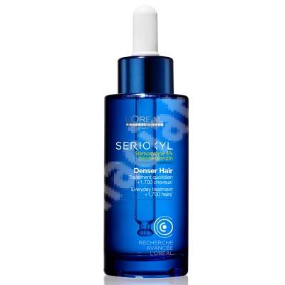 Tratament leave-in pentru cresterea densitatii parului vopsit Serioxyl Denser Hair, 90 ml, Loreal Professionnel