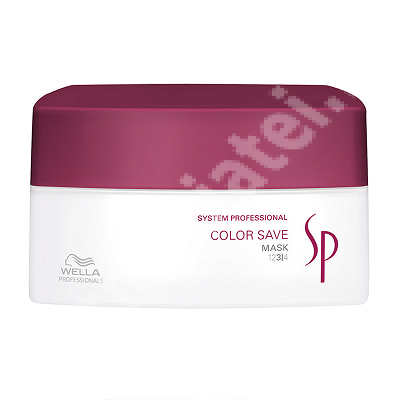 Tratament masca intensiv pentru par vopsit Color Save SP, 200 ml, Wella