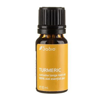 Ulei esential de turmeric, 10 ml, Sabio