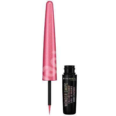 Tus de ochi lichid si fard Wonderswipe 009 Mega hottie, 1.7 ml, Rimmel London