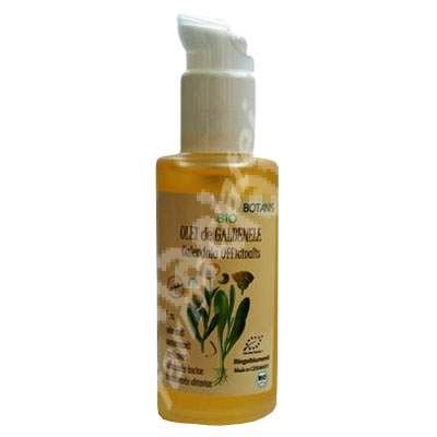 Ulei Bio de galbenele Botanis, 100 ml, Glancos