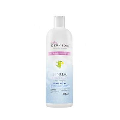 Ulei de baie pentru copii Linum Emolient Baby, 400 ml, Dermedic