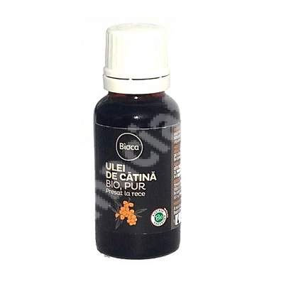 Ulei de catina bio pur, 20 ml, Bioca