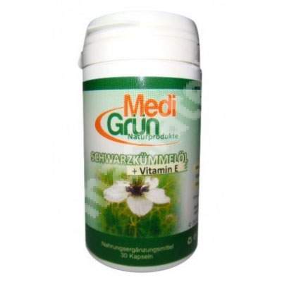 Ulei de chimen negru, 30 capsule, MediGrun