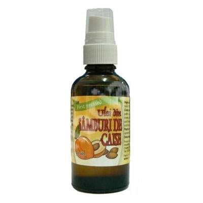 Spray ulei din samburi de caise, 50 ml, Herbavit