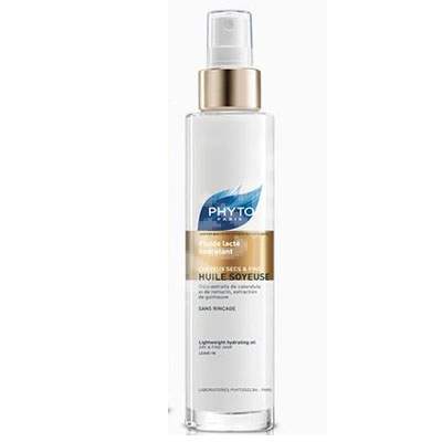 Ulei tratament leave-in pentru par uscat si fin Huile Soyeuse, 100 ml, Phyto