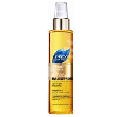 Ulei tratament leave-in pentru par uscat si rebel Huile Supreme, 100 ml, Phyto