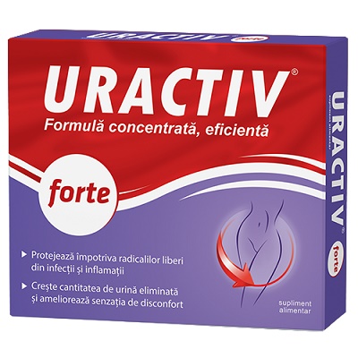 Uractiv forte, 20 capsule, Terapia