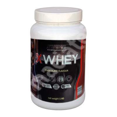 X Whey cu aroma de ciocolata, 1 kg, Xplodegain Nutrition 