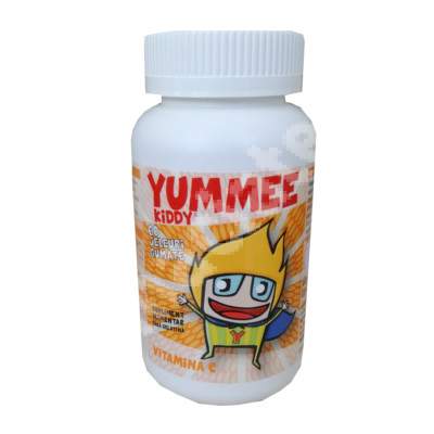 Yummee Kiddy cu vitamina C, 60 jeleuri, Farmex Company