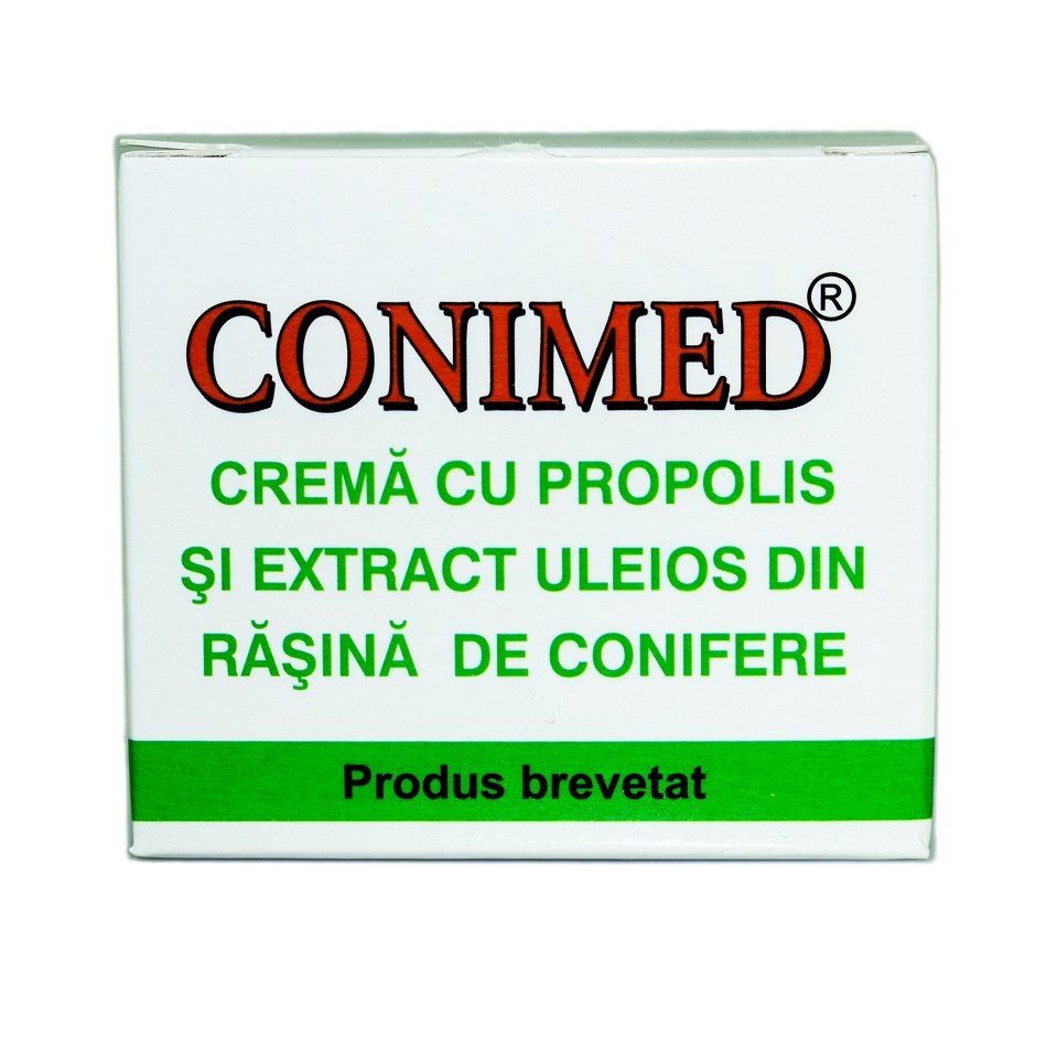 Conimed crema cu propolis si rasina, 50 ml, Elzin Plant