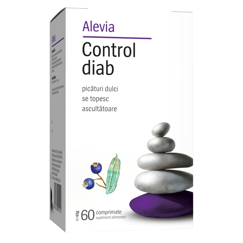 Control Diab, 60 comprimate, Alevia