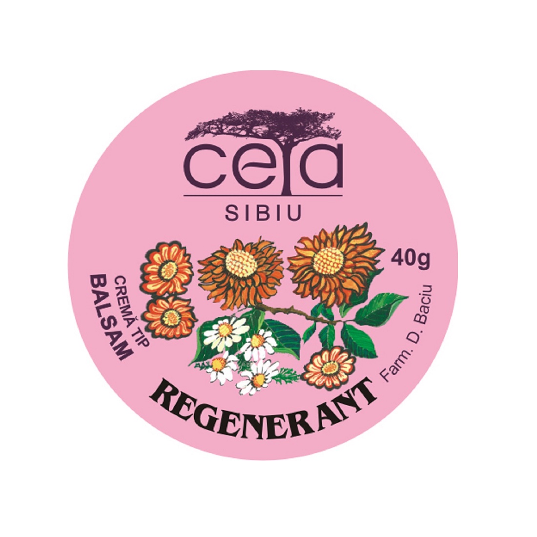 Unguent regenerant, 40 g, Ceta Sibiu