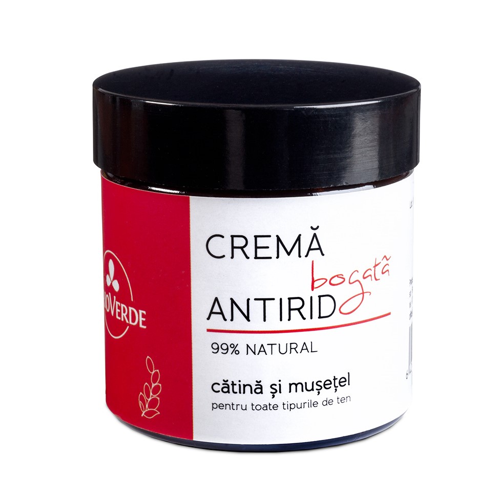 Crema bogata antirid, 60 ml, Trio Verde