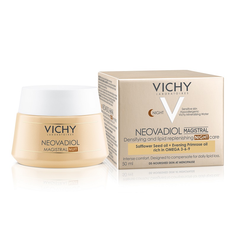 Crema de noapte densificatoare si de refacere a lipidelor Neovadiol Magistral, 50 ml, Vichy