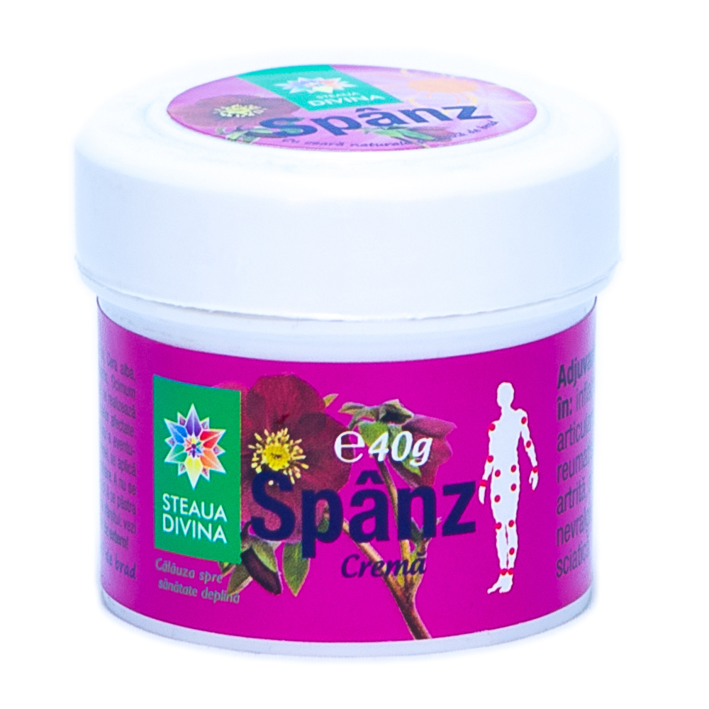 Crema de spanz, 40g, Steaua Divina