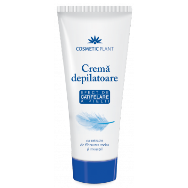 Crema depilatoare cu efect de catifelare, 150 ml, Cosmetic Plant