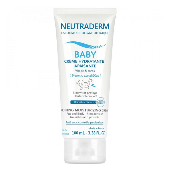 Crema hidratanta calmanta fata si corp Baby, 100 ml, Neutraderm