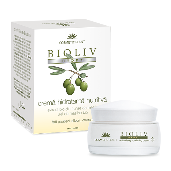 Crema hidratanta nutritiva Bioliv Hydra, 50 ml, Cosmetic Plant