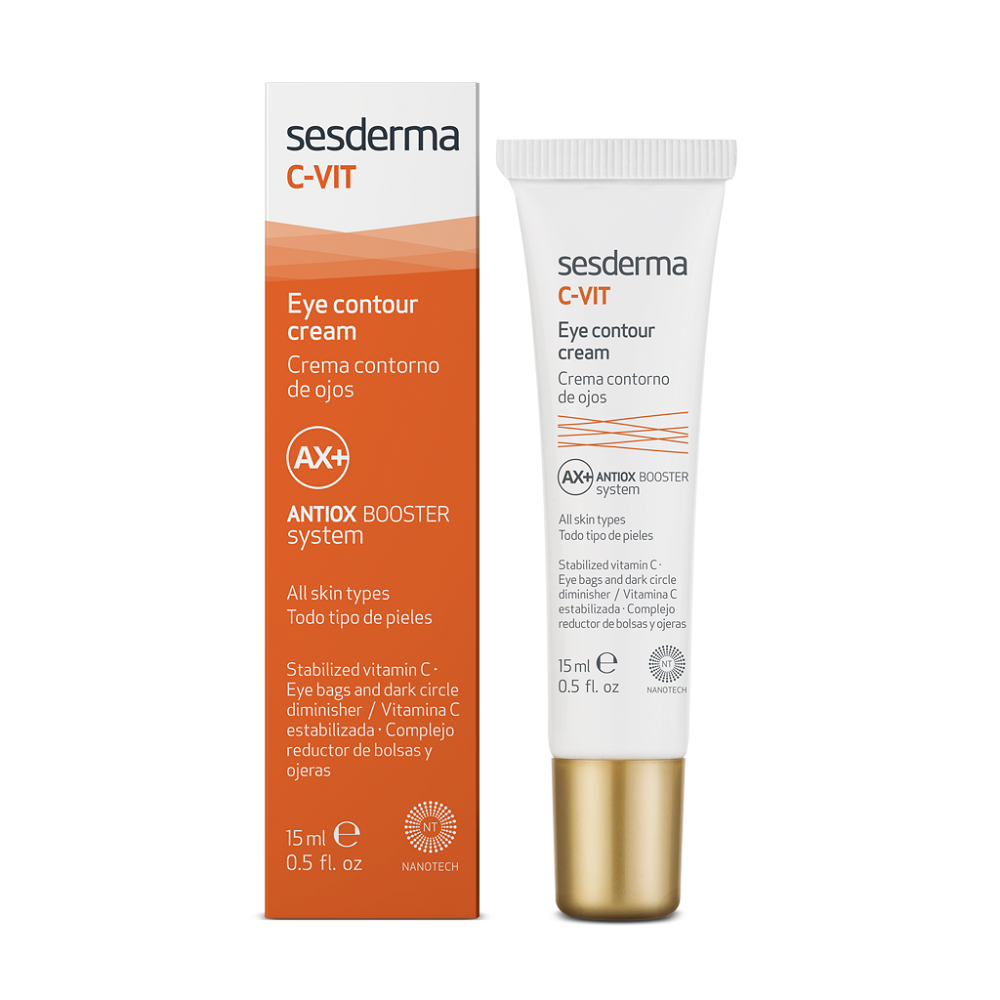 Crema pentru conturul ochilor C-Vit, 15 ml, Sesderma 