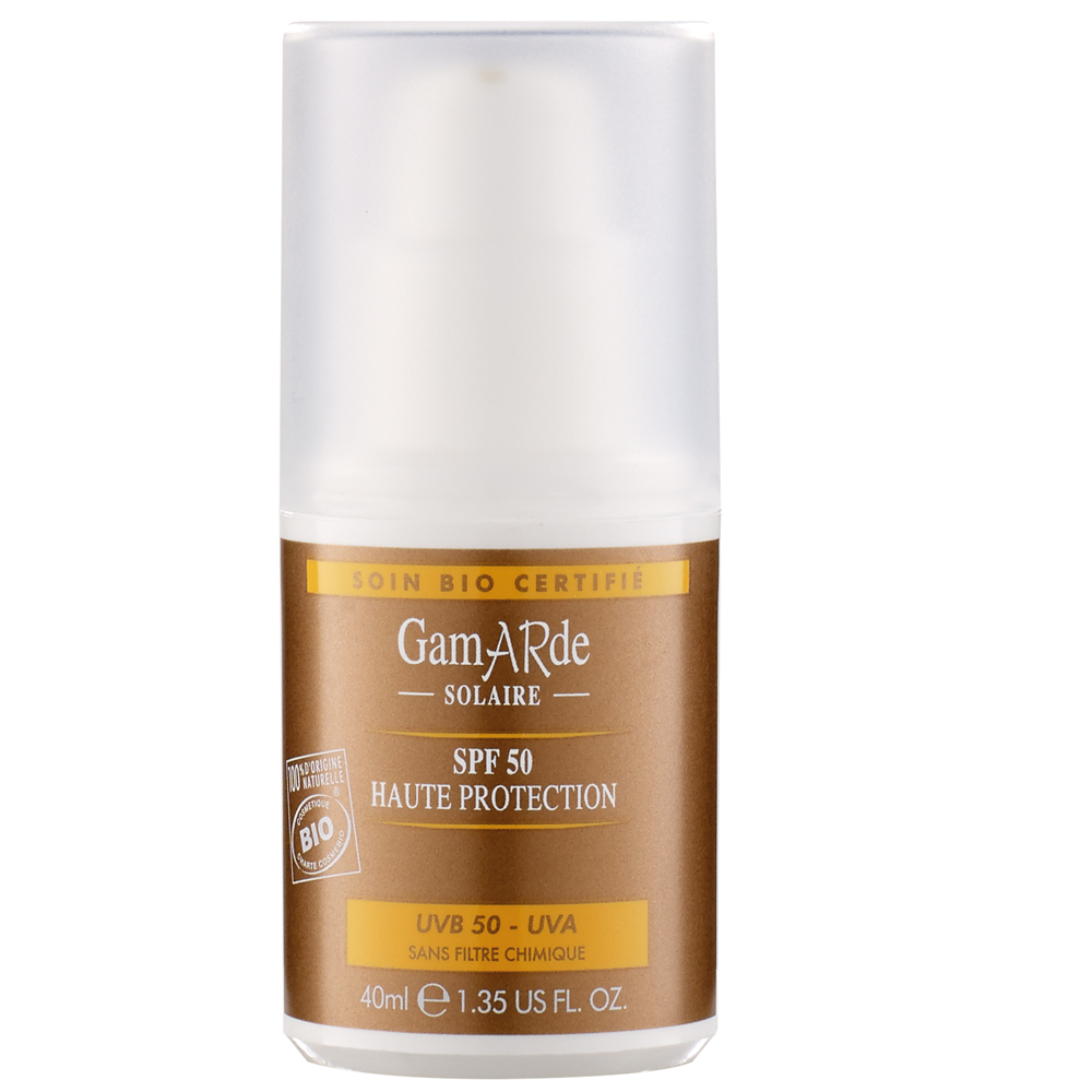 Lotiune eco de protectie solara cu SPF 50, 40 ml, Gamarde