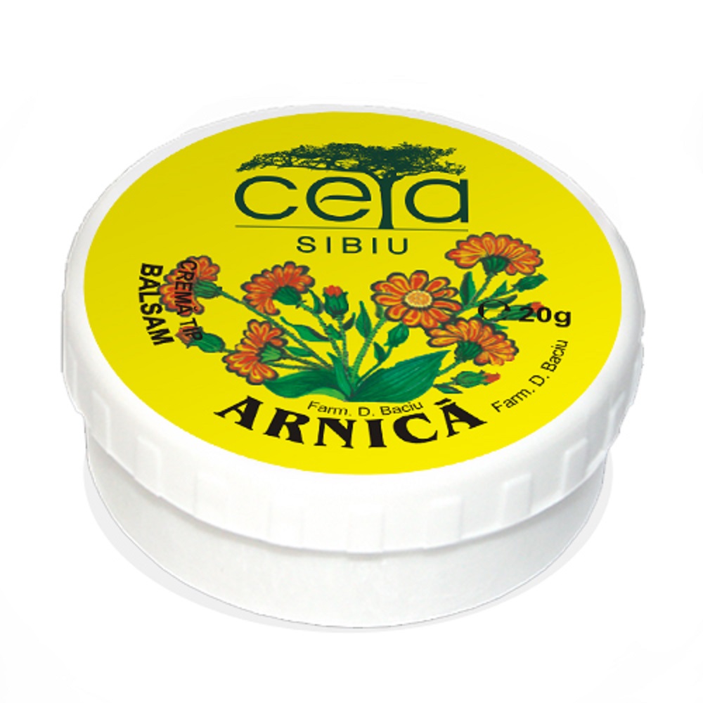 Unguent arnica, 20 g, Ceta Sibiu