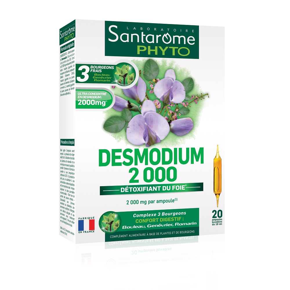 Desmodium 2000, 20 fiole, Santarome Natural