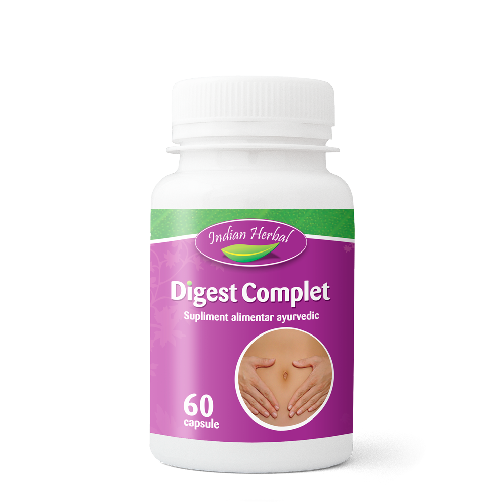 Digest Complet, 60 capsule, Indian Herbal